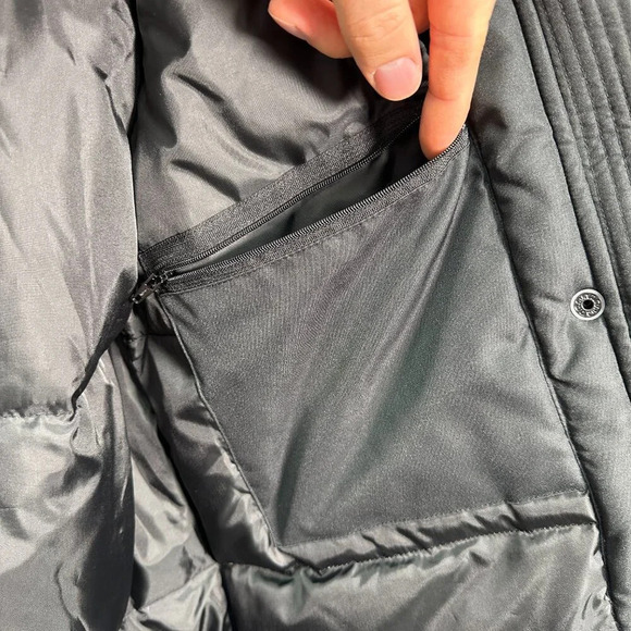 PSG Black Winter Parka Coat Large - Picture 11 of 11